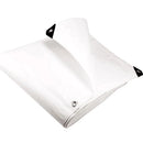 High-Performance Waterproof Super White Cricket Wicket Cover Tarpaulin 200gsm