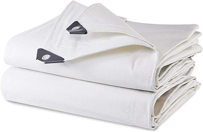 155Gsm Heavy Duty Waterproof White Polyethylene Tarpaulin for All-Weather Protection