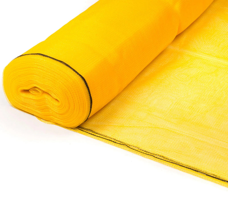 Gold Heavy Duty Yellow Debris Netting - 2m x 50m